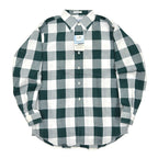 1960's DEADSTOCK PENNEY'S TOWNCRAFT BLOCK PLAID B/D SHIRT ... M