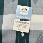 1960's DEADSTOCK PENNEY'S TOWNCRAFT BLOCK PLAID B/D SHIRT ... M