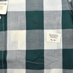 1960's DEADSTOCK PENNEY'S TOWNCRAFT BLOCK PLAID B/D SHIRT ... M