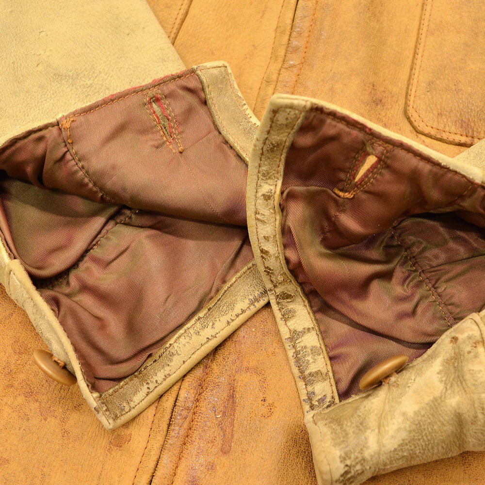1950s~ TWO-TONE DEERSKIN LEATHER SPORT JACKET ...