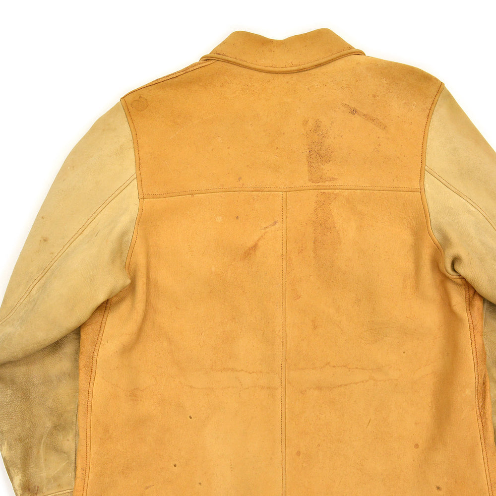 1950s~ TWO-TONE DEERSKIN LEATHER SPORT JACKET ...