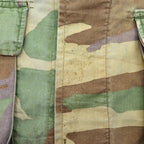 1980s~ U.S. ARMY WOODLAND CAMO BDU JACKET / FADED ...