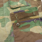 1980s~ U.S. ARMY WOODLAND CAMO BDU JACKET / FADED ...