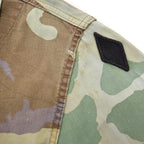 1980s~ U.S. ARMY WOODLAND CAMO BDU JACKET / FADED ...