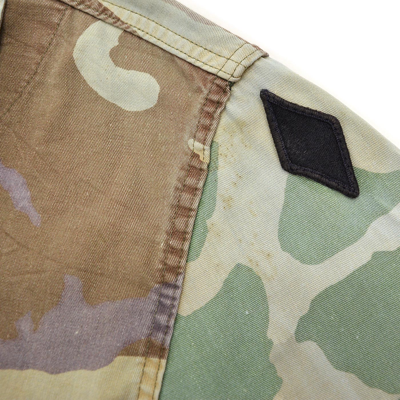 1980s~ U.S. ARMY WOODLAND CAMO BDU JACKET / FADED ...