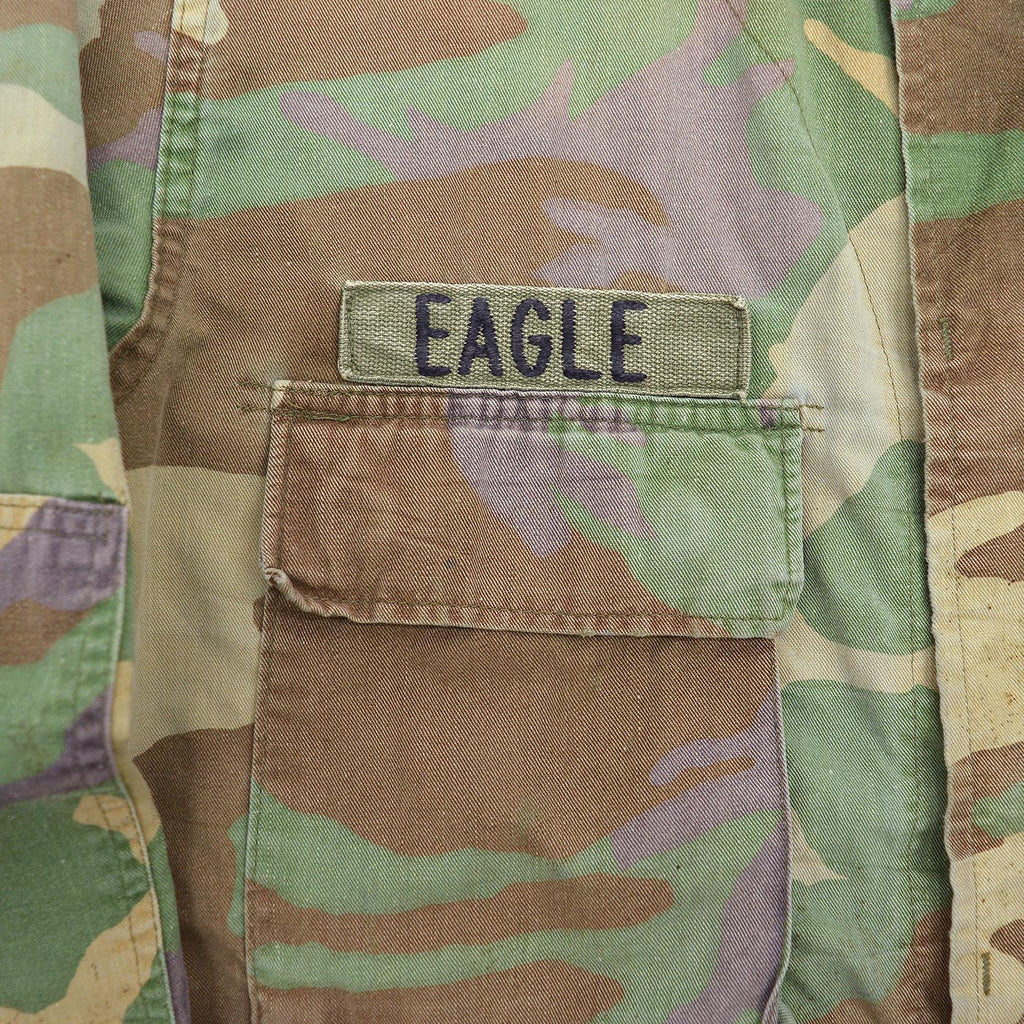 1980s~ U.S. ARMY WOODLAND CAMO BDU JACKET / FADED ...