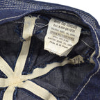 1940's U.S.ARMY M-37 DENIM HAT / ALMOST DEADSTOCK ... 71/2