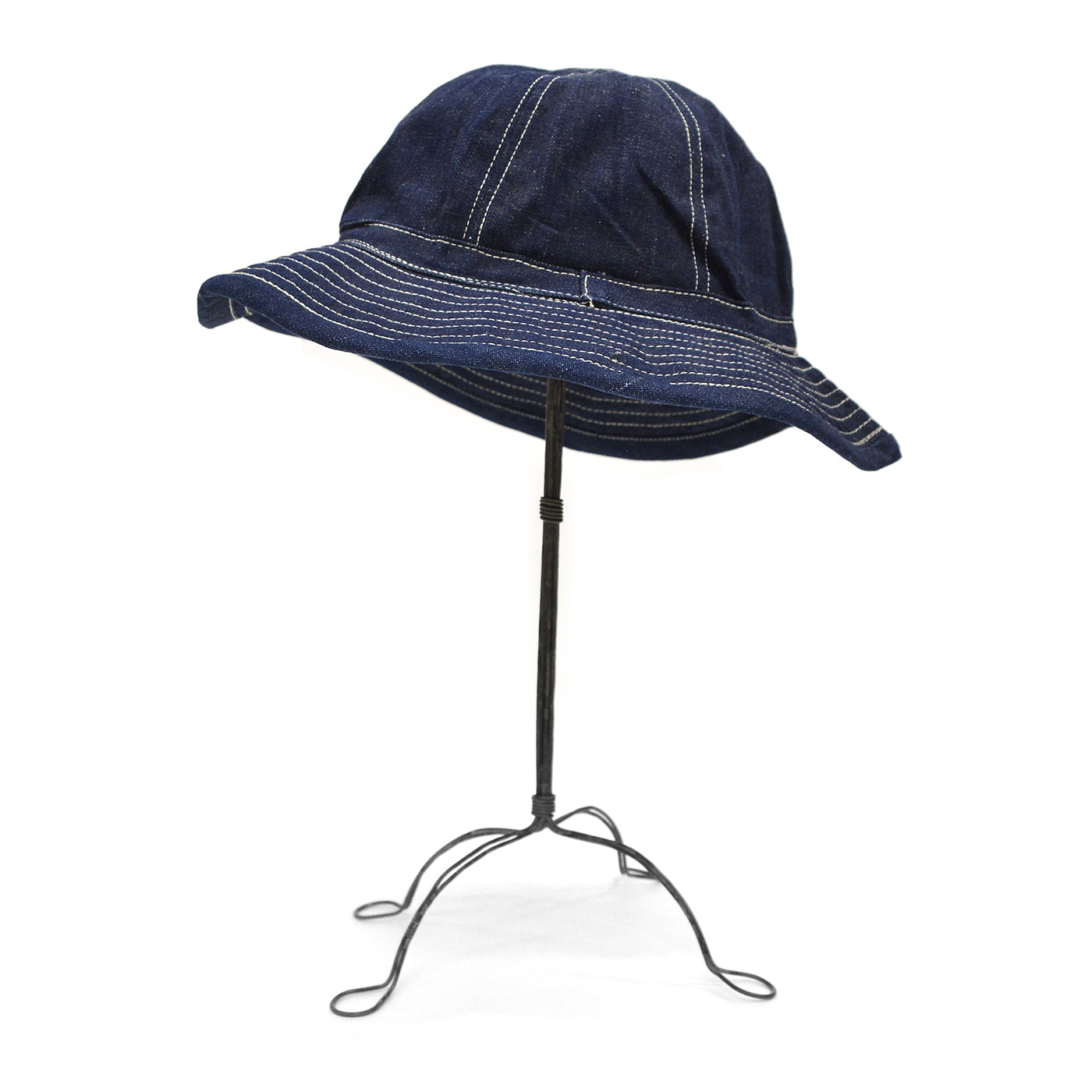 1940's U.S.ARMY M-37 DENIM HAT / ALMOST DEADSTOCK ... 71/2