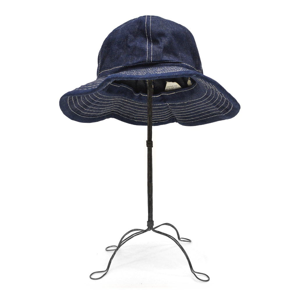 1940's U.S.ARMY M-37 DENIM HAT / ALMOST DEADSTOCK ... 71/2