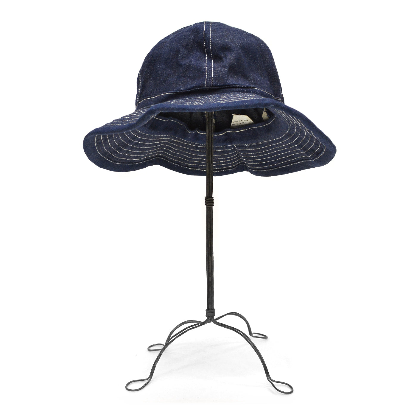 1940's U.S.ARMY M-37 DENIM HAT / ALMOST DEADSTOCK ... 71/2