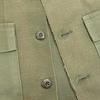 1970's U.S.ARMY OG-107 SHIRT / FISHING CLUB PATCH & CUSTOM POCKETS ...