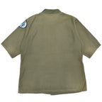 1970's U.S.ARMY OG-107 SHIRT / FISHING CLUB PATCH & CUSTOM POCKETS ...