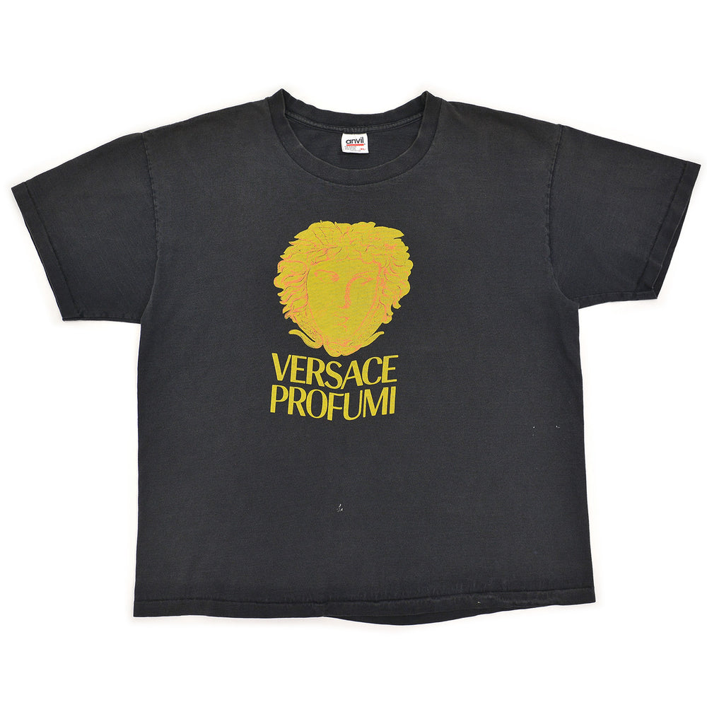 1990's anvil VERSACE PROFUMI T-SHIRT / RARE ... XL