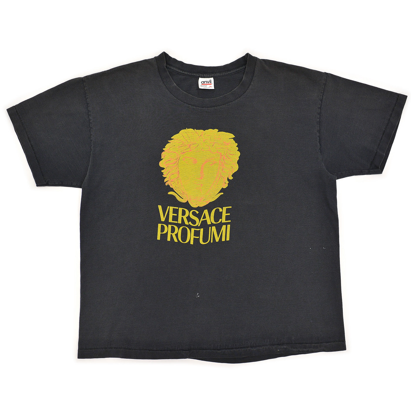 1990's anvil VERSACE PROFUMI T-SHIRT / RARE ... XL