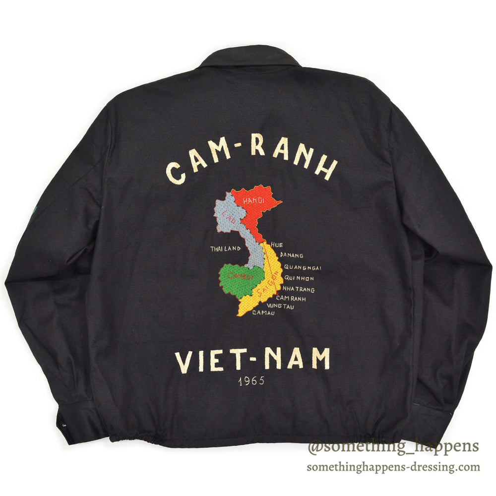 1960s DEADSTOCK VIETNAM SOUVENIR JACKET (Vietnamese souvenir jacket) 1965...
