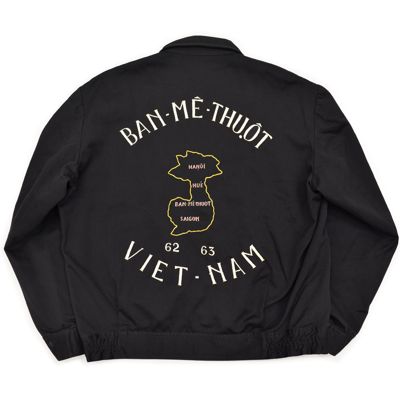 1960's VIETNAM SOUVENIR JACKET / TAILOR MADE 62-63 / EXTREMELY RARE ...
