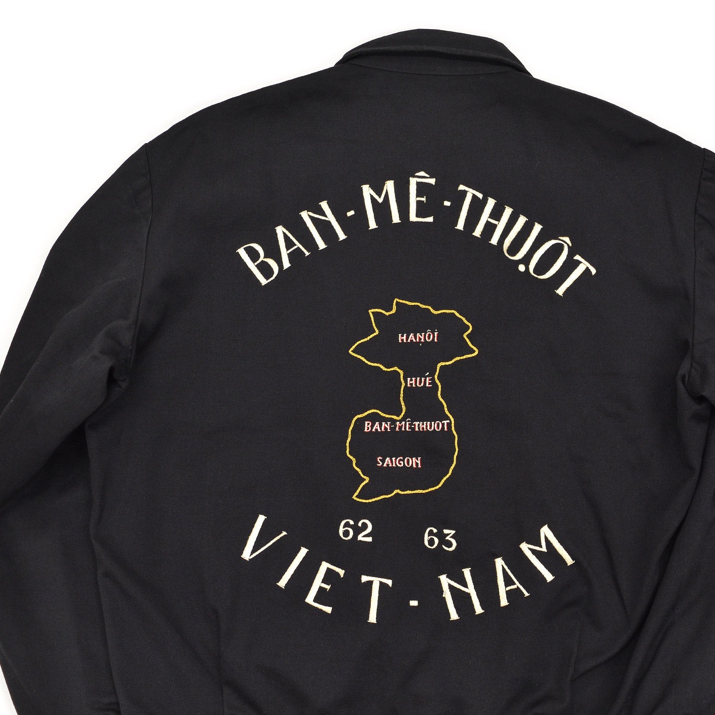 1960's VIETNAM SOUVENIR JACKET / TAILOR MADE 62-63 / EXTREMELY RARE ...