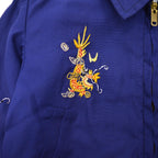 1960's BABY VIETNAM SOUVENIR JACKET BLUE / MAP ...