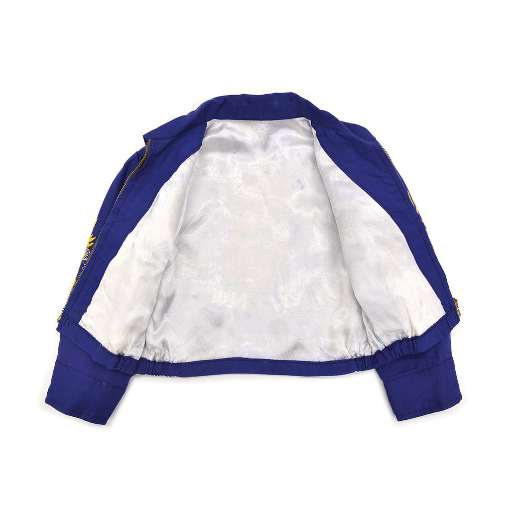 1960's BABY VIETNAM SOUVENIR JACKET BLUE / MAP ...