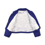 1960's BABY VIETNAM SOUVENIR JACKET BLUE / MAP ...