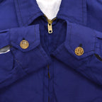 1960's BABY VIETNAM SOUVENIR JACKET BLUE / MAP ...