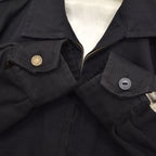 1960's KIDS VIETNAM SOUVENIR JACKET BLACK / HELICOPTER ... RARE