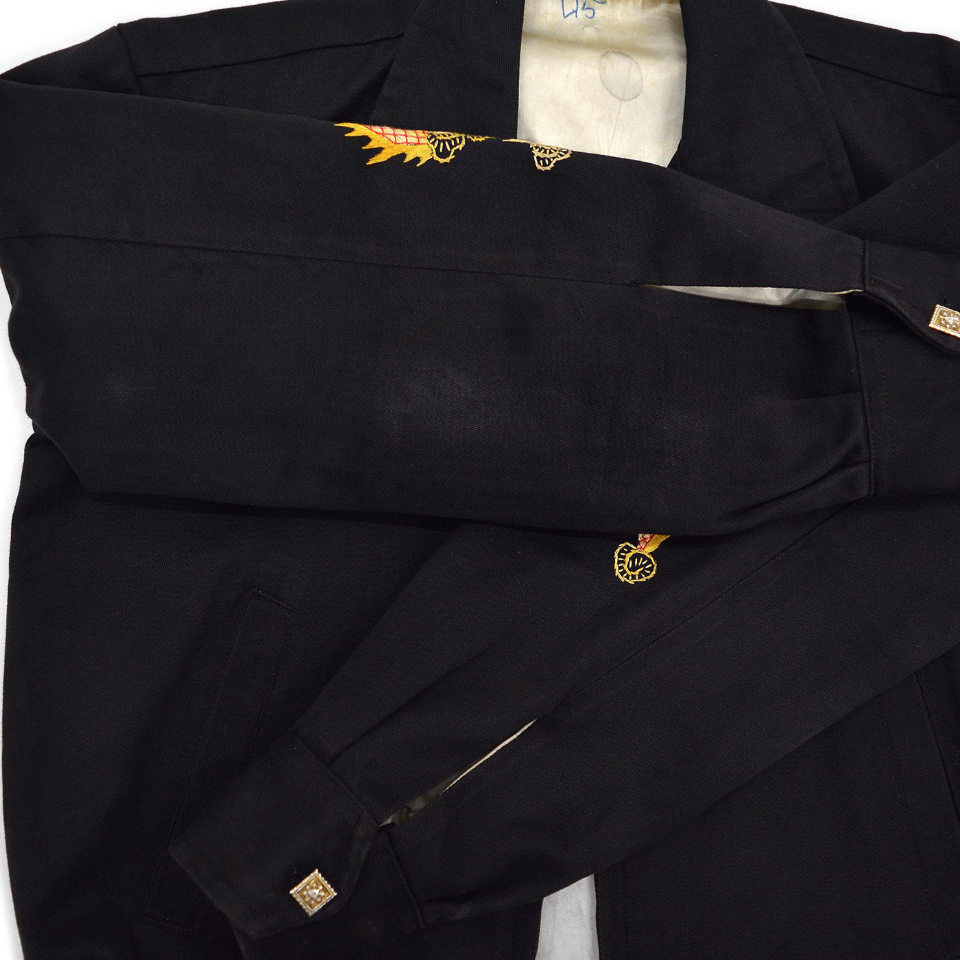 1960's KIDS VIETNAM SOUVENIR JACKET BLACK / TIGER FACE ...