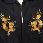 1960's KIDS VIETNAM SOUVENIR JACKET BLACK / TIGER FACE ...