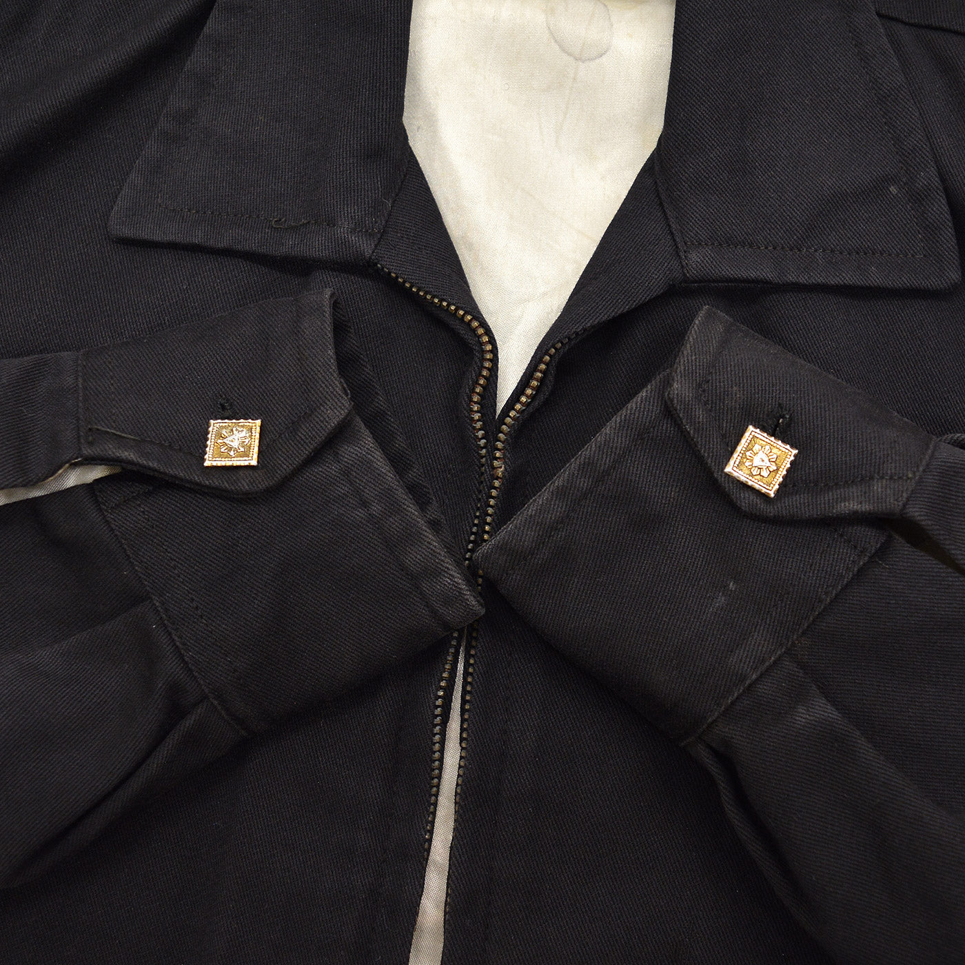 1960's KIDS VIETNAM SOUVENIR JACKET BLACK / TIGER FACE ...
