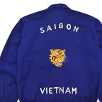 1960s KIDS VIETNAM SOUVENIR JACKET BLUE / TIGER FACE ...