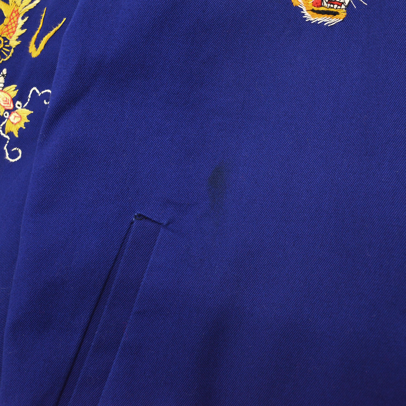 1960s KIDS VIETNAM SOUVENIR JACKET BLUE / TIGER FACE ...