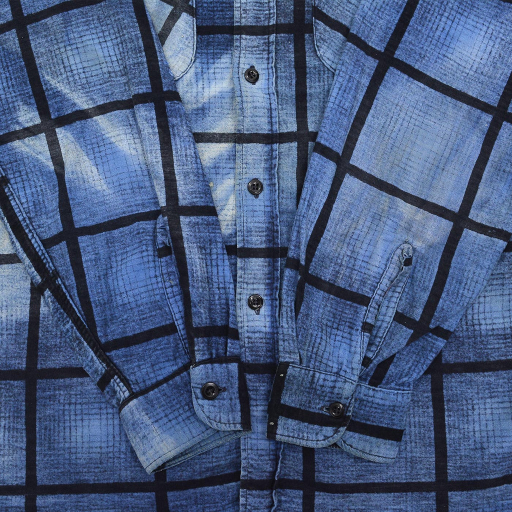 1960's WASHINGTON D.C. PLAID PRINT FLANNEL SHIRT / SUN FADED ...