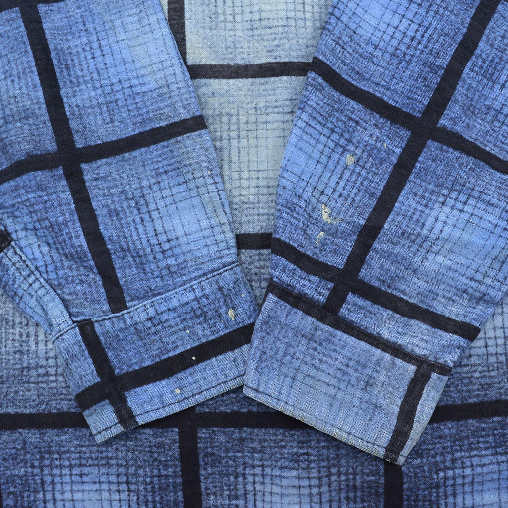 1960's WASHINGTON D.C. PLAID PRINT FLANNEL SHIRT / SUN FADED ...