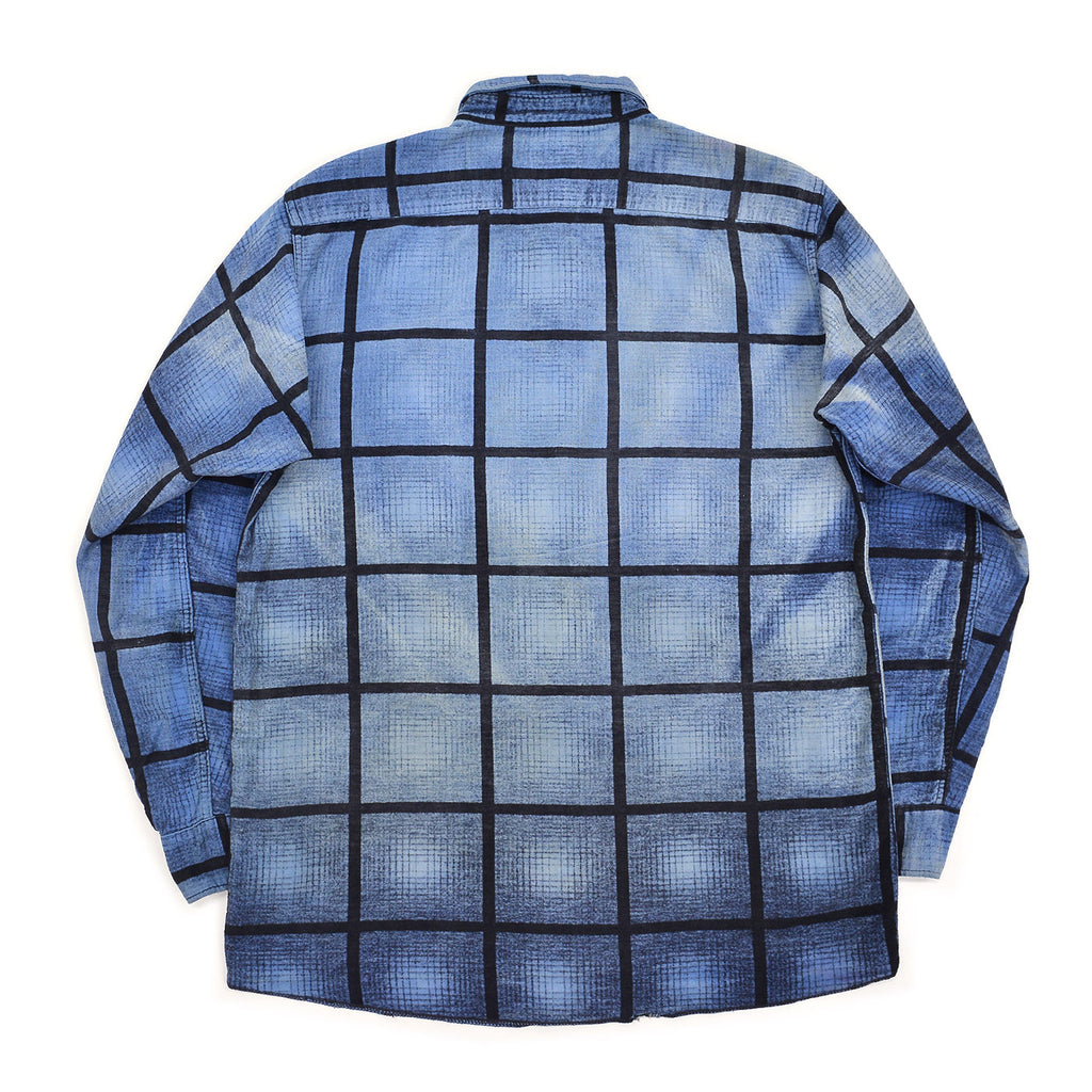 1960's WASHINGTON D.C. PLAID PRINT FLANNEL SHIRT / SUN FADED ...