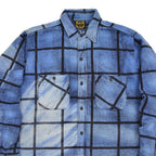 1960's WASHINGTON D.C. PLAID PRINT FLANNEL SHIRT / SUN FADED ...