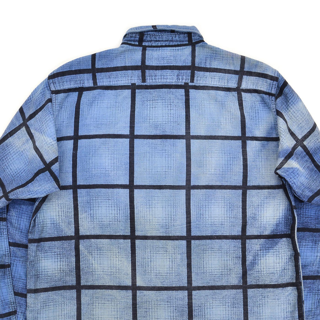 1960's WASHINGTON D.C. PLAID PRINT FLANNEL SHIRT / SUN FADED ...