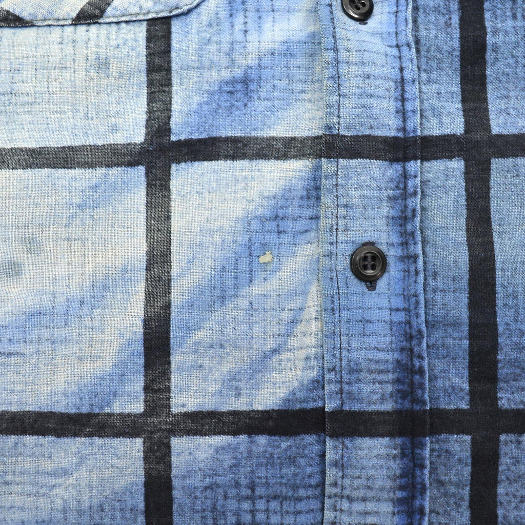 1960's WASHINGTON D.C. PLAID PRINT FLANNEL SHIRT / SUN FADED ...