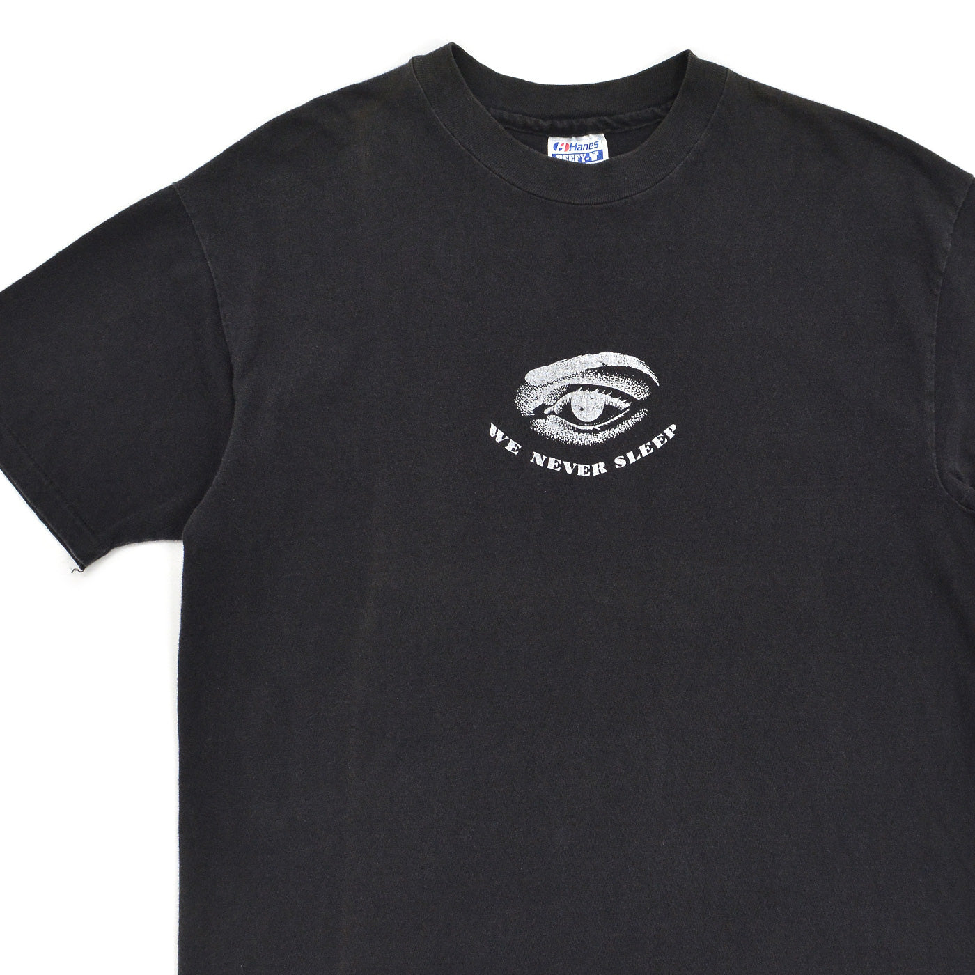 1990's HANES WE NEVER SLEEP T-SHIRT...L