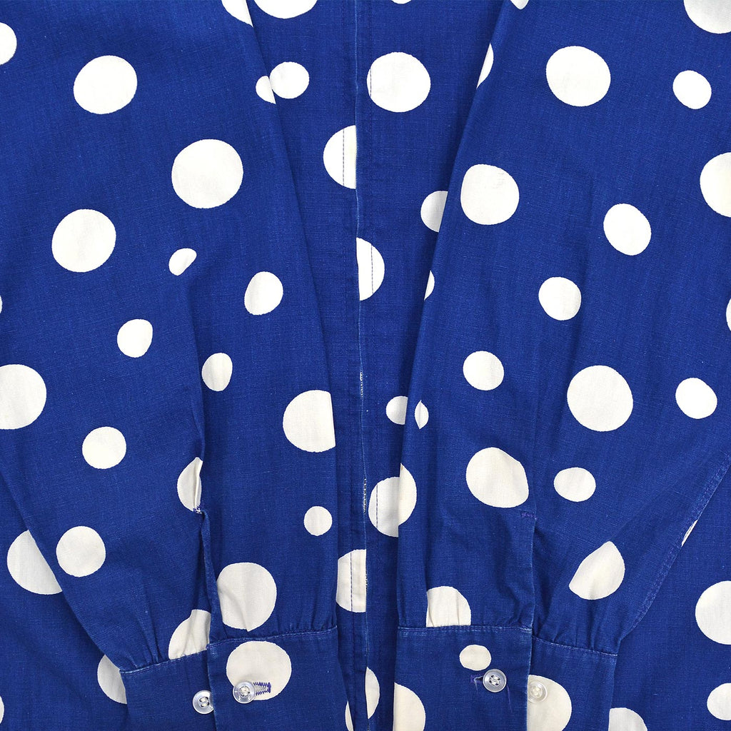 1960's WHITE STAG POLKA DOTS COTTON HOODED JACKET ...