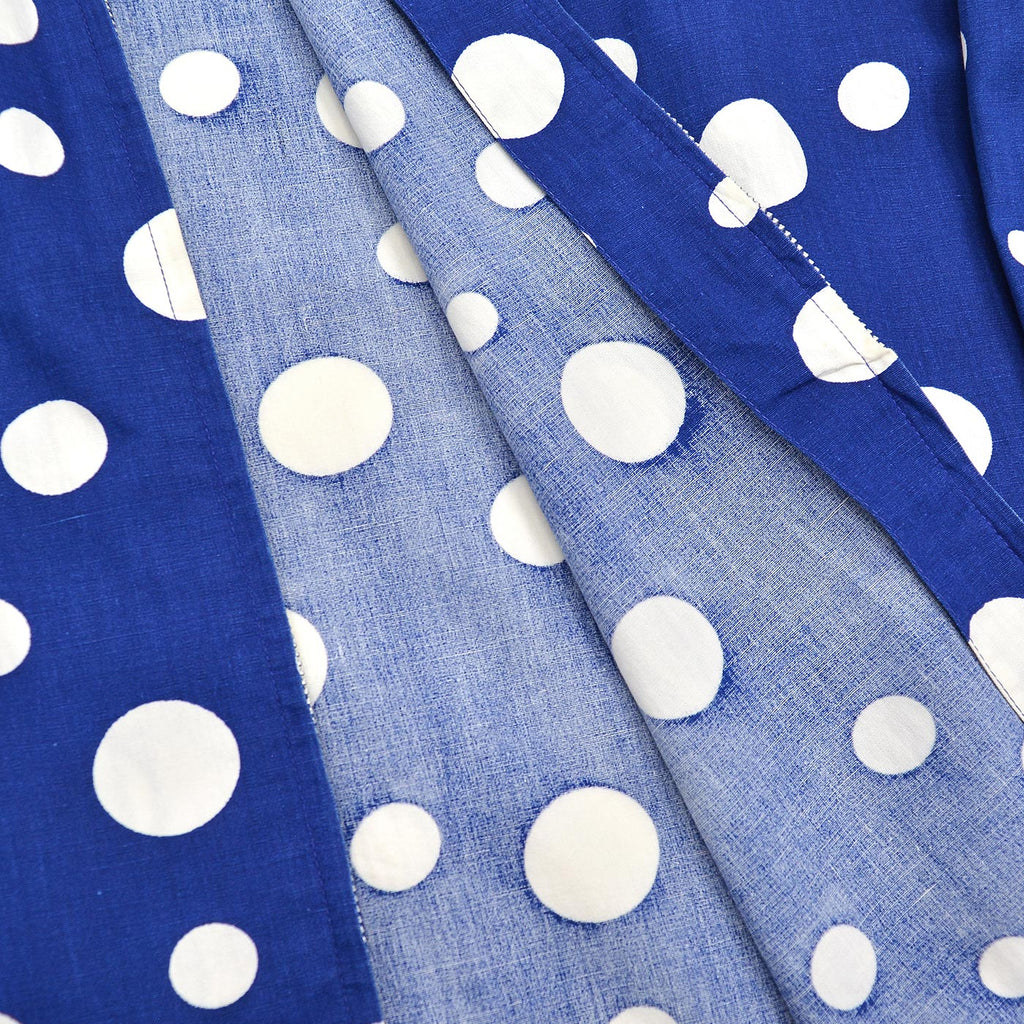 1960's WHITE STAG POLKA DOTS COTTON HOODED JACKET ...