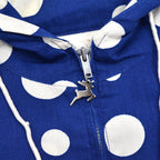 1960's WHITE STAG POLKA DOTS COTTON HOODED JACKET ...