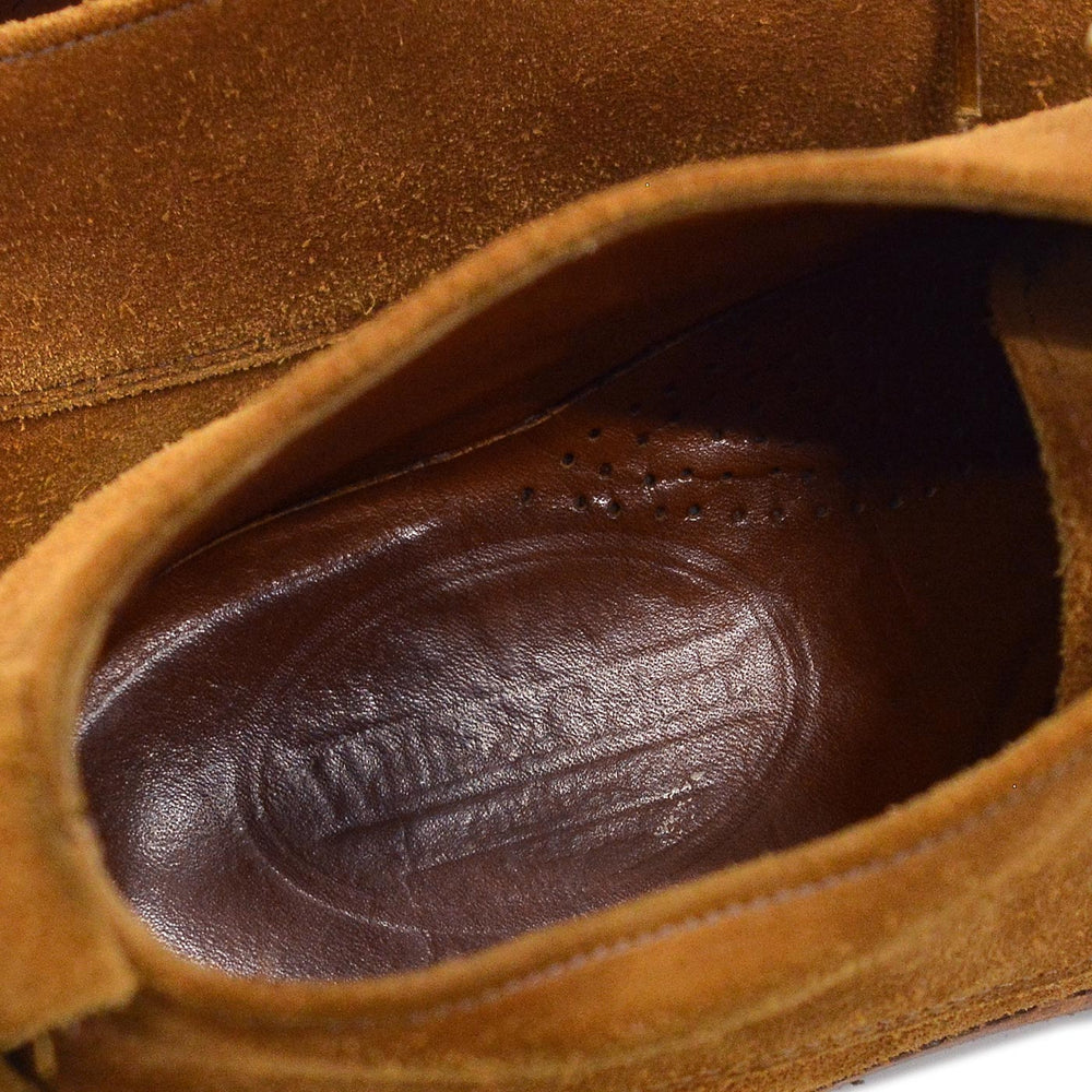 1980's~ WILLIS & GEIGER SUEDE CHUKKA BOOTS...8D