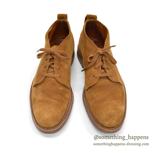 1980's~ WILLIS & GEIGER SUEDE CHUKKA BOOTS...8D
