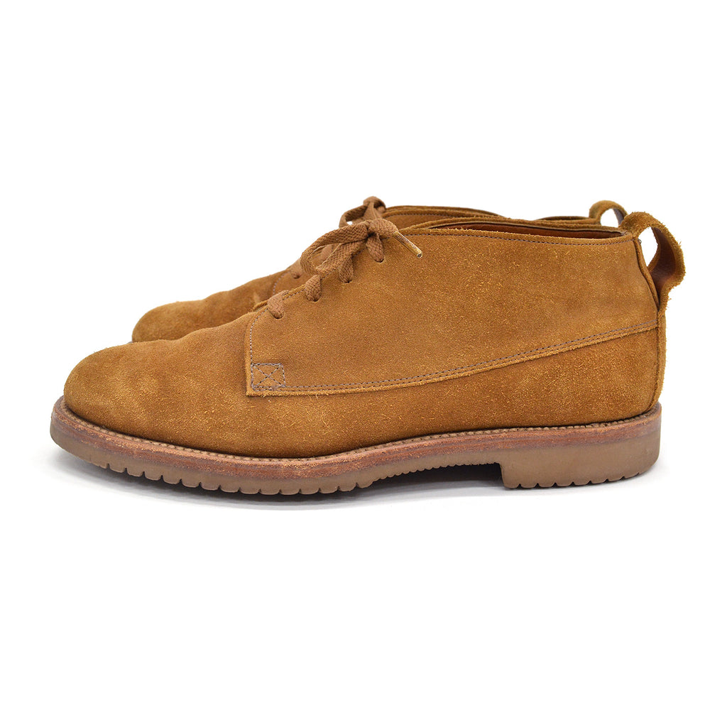 1980's~ WILLIS & GEIGER SUEDE CHUKKA BOOTS...8D