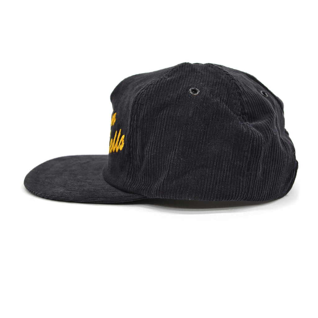 ~1990s DEADSTOCK WISCONSIN DELLS SOUVENIR CORDUROY CAP / BLACK ...