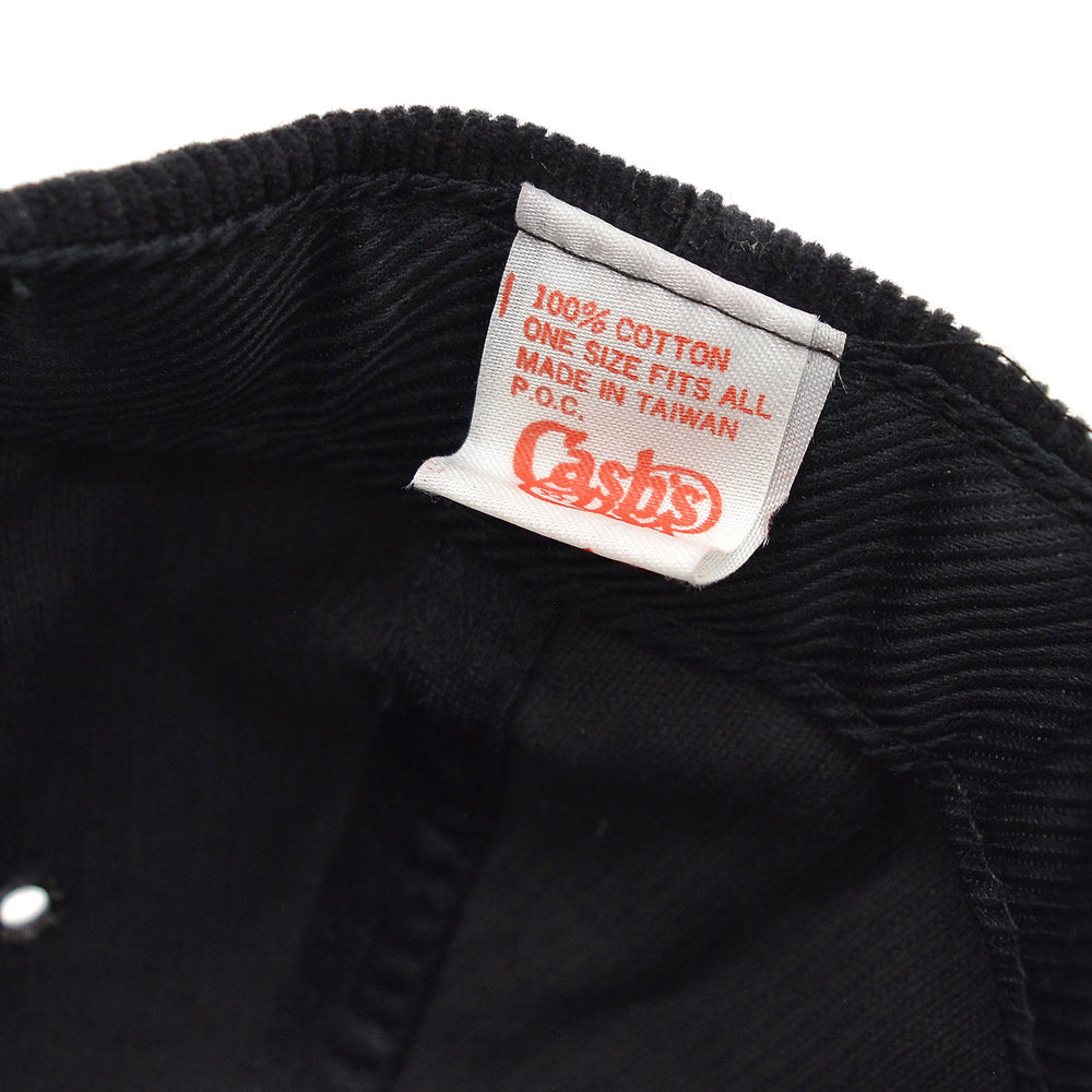 ~1990s DEADSTOCK WISCONSIN DELLS SOUVENIR CORDUROY CAP / BLACK ...