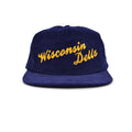 ~1990s DEADSTOCK WISCONSIN DELLS SOUVENIR CORDUROY CAP / NAVY BLUE ...