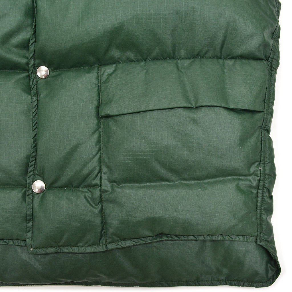 1970's~ THE TETON MADE BY WOOLRICH DOWN VEST / FOREST GREEN ...