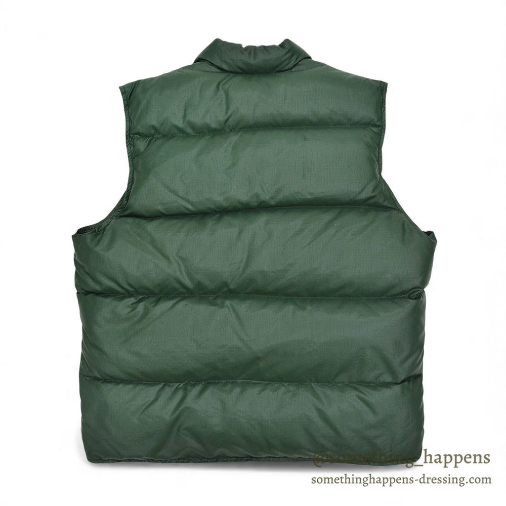 1970's~ THE TETON MADE BY WOOLRICH DOWN VEST / FOREST GREEN...