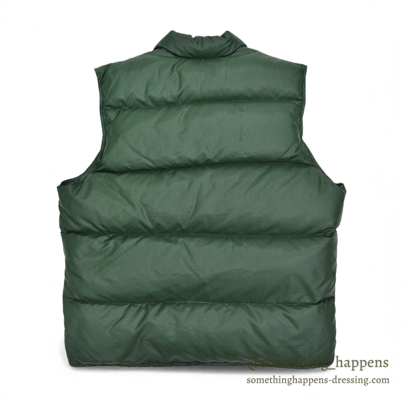 1970's~ THE TETON MADE BY WOOLRICH DOWN VEST / FOREST GREEN ...